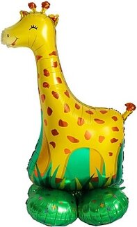 К Шар 3D (47''/11 см) Фигура на подставке, Жираф