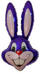 И Заяц (фиолетовый) / Rabbit 35"/89*58 см