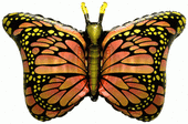 И Бабочка-монарх (оранжевый) 38''/97 см