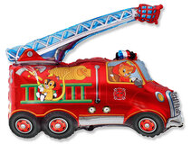 И Пожарная машина / Fire Truck 31"/79*79 см