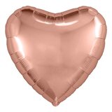 Ag 30 Сердце Розовое золото