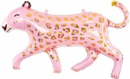 F Леопард, Розовый 46''/117 см