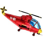 И Вертолёт (красный) / Helicopter 38&amp;quot;/56*97 см