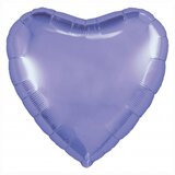 Ag 18 Сердце Фиолетовый пастельный