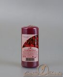 свеча аромат. пеньковая 40х90 "вишня" 079517