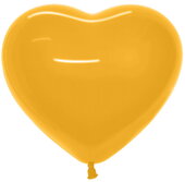 S 6" Сердце Золото / Gold R
