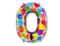 Г ЦИФРА "0" 40" Шары