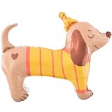 К Шар 3D (33''/84 см) Фигура, Таксик в колпачке