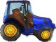И Трактор (синий) / Tractor 37&quot;/74*94 см
