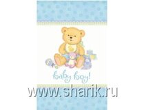 Скатерть Медвежонок Мальчик бум 1,4х2,6мA