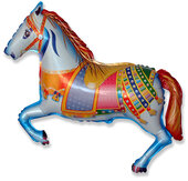И Лошадь кружева / Horse deco 42&amp;quot;/74*107 см
