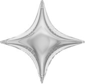 F Звезда, 4х-конечная, Сириус, Серебро 31''/79 см