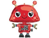 А ФИГУРА/P35 Робот влюбленный сердца Red